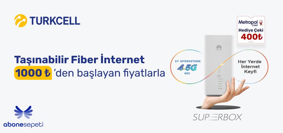 Taşınabilir Fiber İnternet